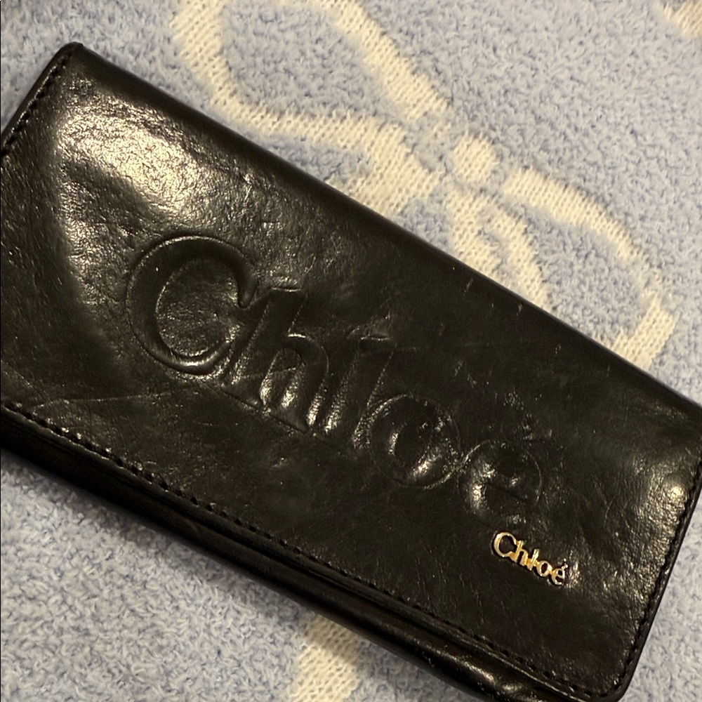 Chloé Black Leather Wallet - Picture 9 of 9